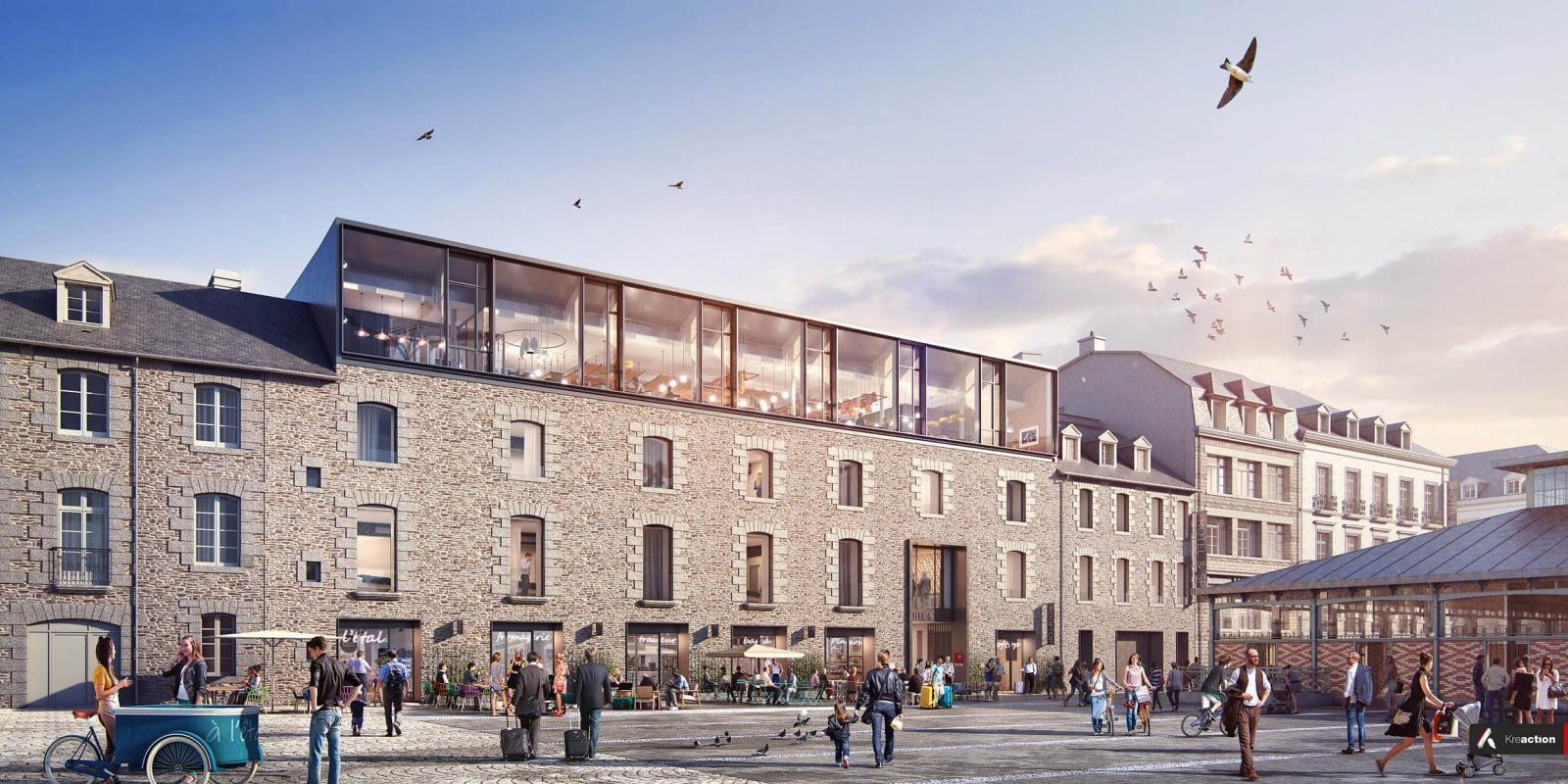 Perspectives 3D Hôtel