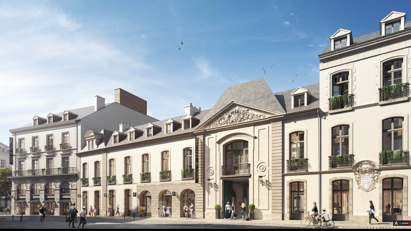 Perspectives 3D Hôtel