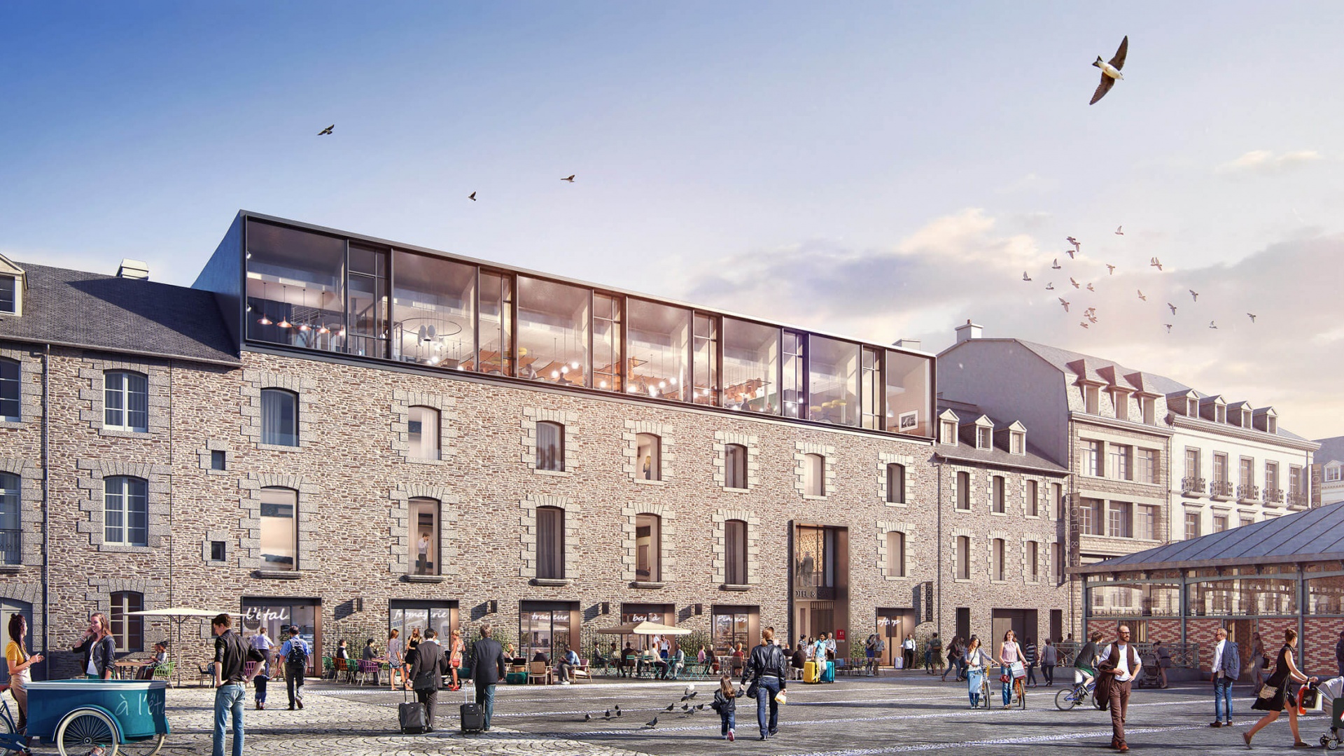 Perspectives 3D Hôtel