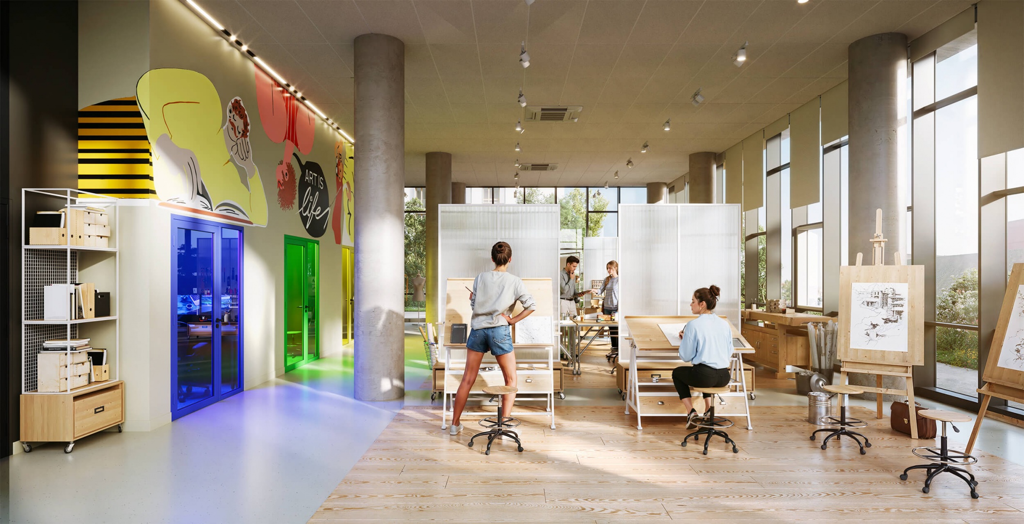 5251_Oceanis_ECLA_Lille_Vue_06_Coworking_creatif_001