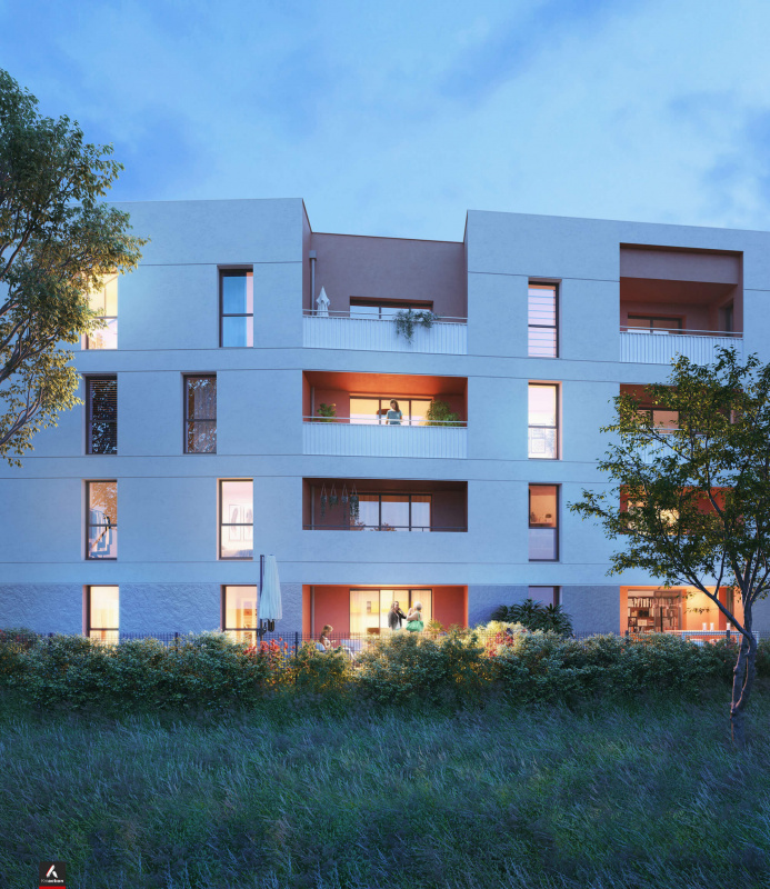 Perspectives 3D programme immobilier 