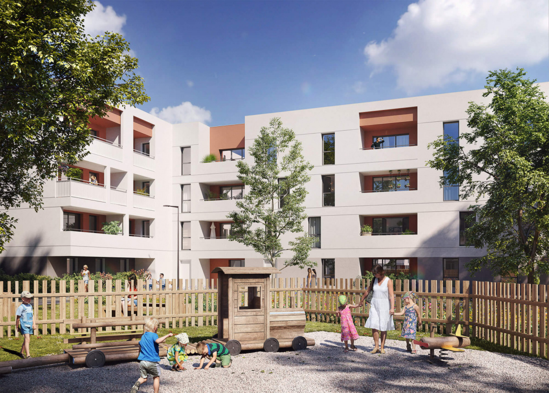 Perspectives 3D programme immobilier 