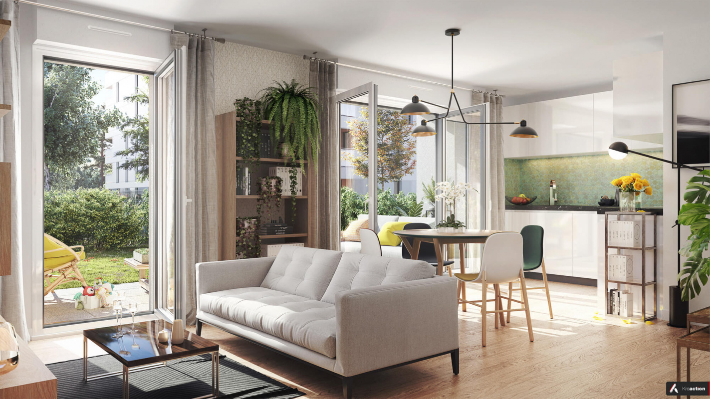 Perspectives 3D programme immobilier 