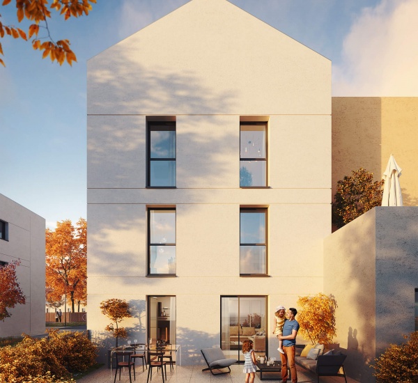 Perspectives 3D programme immobilier 