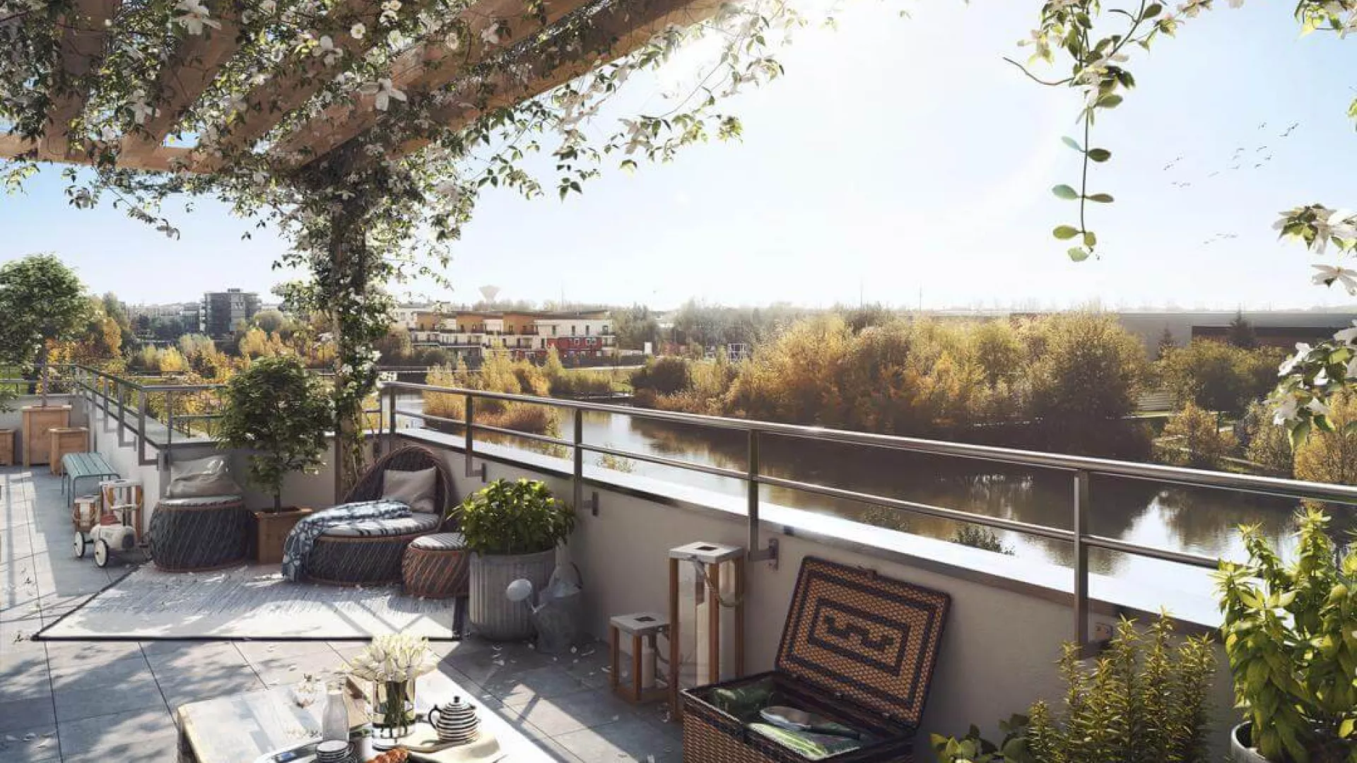 Ogic Jardins Gabin Vue terrasse